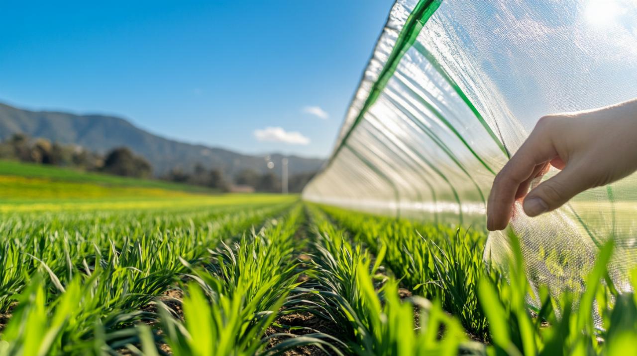 Comment choisir le meilleur filet pour silo en polythylène pour votre installation de biogaz